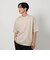 カラー メランジ クルーネック Tシャツ