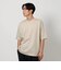 カラー メランジ クルーネック Tシャツ