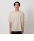 カラー メランジ クルーネック Tシャツ