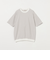 クロス パターン ショートスリーブ ニット Tシャツ