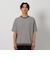 クロス パターン ショートスリーブ ニット Tシャツ