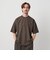 テック ガーメントダイ クルーネック Tシャツ