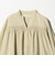 シャーリングギャザー スキッパーブラウス ＜A DAY IN THE LIFE＞