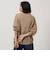 メッシュ スキッパー ニット プルオーバー -ウォッシャブル-