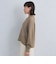 メッシュ スキッパー ニット プルオーバー -ウォッシャブル-