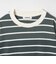 ディストレスト ボーダー ロングスリーブ Tシャツ