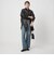 【別注】＜HEALTHY DENIM＞Almond シャツ ブラック
