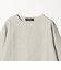 KIVANC ノーカラー 長袖 Tシャツ -ストレッチ-