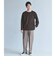 KIVANC ノーカラー 長袖 Tシャツ -ストレッチ-