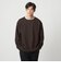 KIVANC ノーカラー 長袖 Tシャツ -ストレッチ-