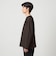 KIVANC ノーカラー 長袖 Tシャツ -ストレッチ-
