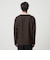 KIVANC ノーカラー 長袖 Tシャツ -ストレッチ-