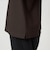 KIVANC ノーカラー 長袖 Tシャツ -ストレッチ-