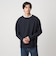 KIVANC ノーカラー 長袖 Tシャツ -ストレッチ-