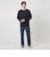 KIVANC ノーカラー 長袖 Tシャツ -ストレッチ-