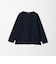 KIVANC ノーカラー 長袖 Tシャツ -ストレッチ-