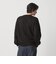 モヘヤミックス ダイヤパターン クルーネック ニット
