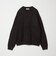 モヘヤミックス ダイヤパターン クルーネック ニット