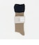 ＜MES CHAUSSETTES＞レイヤードライク リブソックス