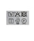 ドットジャカード タイト スカート