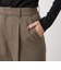 ［size SHORT/TALLあり］ホームスパン ストレート パンツ ストレッチ