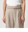 ［size SHORT/TALLあり］ダブルクロス ワイド パンツ ウォッシャブル ストレッチ