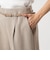 ［size SHORT/TALLあり］ダブルクロス ワイド パンツ ウォッシャブル ストレッチ