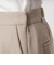 ［size SHORT/TALLあり］ダブルクロス ワイド パンツ ウォッシャブル ストレッチ