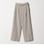 ［size SHORT/TALLあり］ダブルクロス ワイド パンツ ウォッシャブル ストレッチ