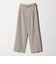 ［size SHORT/TALLあり］ダブルクロス ワイド パンツ ウォッシャブル ストレッチ