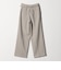 ［size SHORT/TALLあり］ダブルクロス ワイド パンツ ウォッシャブル ストレッチ