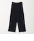 ［size SHORT/TALLあり］ダブルクロス ワイド パンツ ウォッシャブル ストレッチ