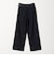 ［size SHORT/TALLあり］ダブルクロス ワイド パンツ ウォッシャブル ストレッチ
