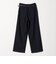 ［size SHORT/TALLあり］ダブルクロス ワイド パンツ ウォッシャブル ストレッチ