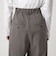 ＜at ease＞スラックス パンツ マシンウォッシャブル ストレッチ 帯電防止