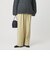 裏起毛ジョーゼット ワイドパンツ ウォッシャブル