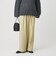 裏起毛ジョーゼット ワイドパンツ ウォッシャブル