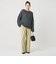裏起毛ジョーゼット ワイドパンツ ウォッシャブル