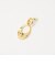 Wオーバルリング ピアス