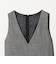 ［size SHORTあり］TWEEDY  ツイーディー Vネック フレア ジャンパースカート