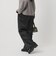 ポリエステル ２トーンサテン ドロストパンツ ウォッシャブル
