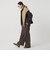 ポリエステル ２トーンサテン ドロストパンツ ウォッシャブル