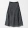 チェック×ストライプ リバーシブルスカート ＜A DAY IN THE LIFE＞
