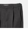 スラブツイル タックストレートパンツ ‐セットアップ対応・マシンウォッシャブル‐