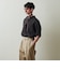 ＜Steven Alan＞ ドレープ コードレーン レギュラーカラー ショートスリーブ シャツ ALINE LOOSE CASUAL