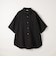 ＜Steven Alan＞ ドレープ コードレーン レギュラーカラー ショートスリーブ シャツ ALINE LOOSE CASUAL