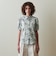 ＜Steven Alan＞プリント パフスリーブ シャツ