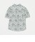 ＜Steven Alan＞プリント パフスリーブ シャツ