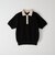 ＜Steven Alan＞バイカラー ポロカラーニット