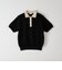 ＜Steven Alan＞バイカラー ポロカラーニット